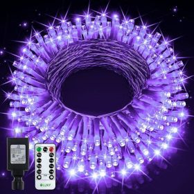 Ollny Clear Wire LED String Lights w/Remote